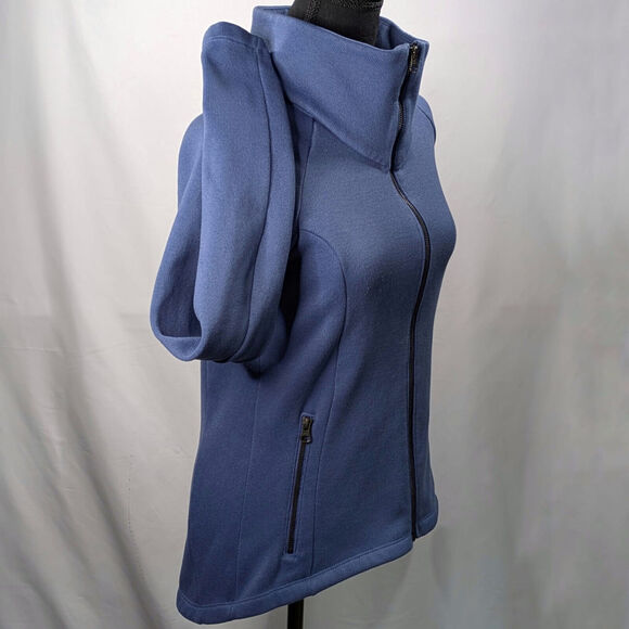 Columbia Ocean Blue Smooth Jacket Full Zip Outdoor Hiking Women's Size S - Picture 7 of 10